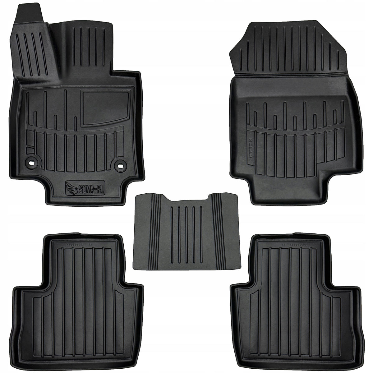 Rubber mats (TPE) Toyota RAV4 5 XA50 AT 2018 2019 2020 => +shoe mat Packaging status original