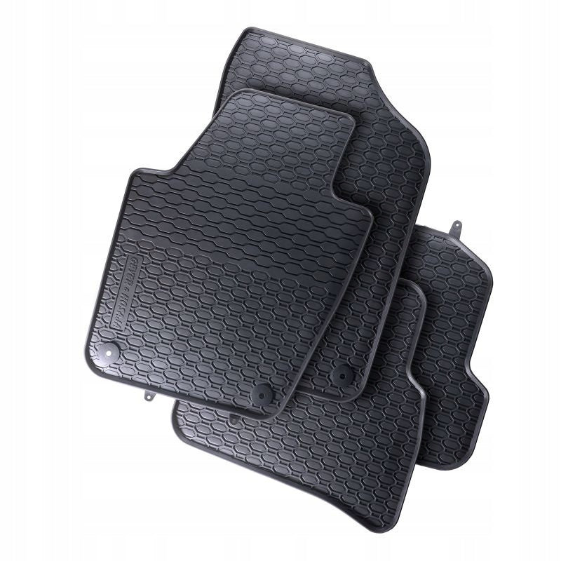 Rubber mats Volkswagen Polo V 2009-2017 set 842/4C black EAN (GTIN) 5901099010473