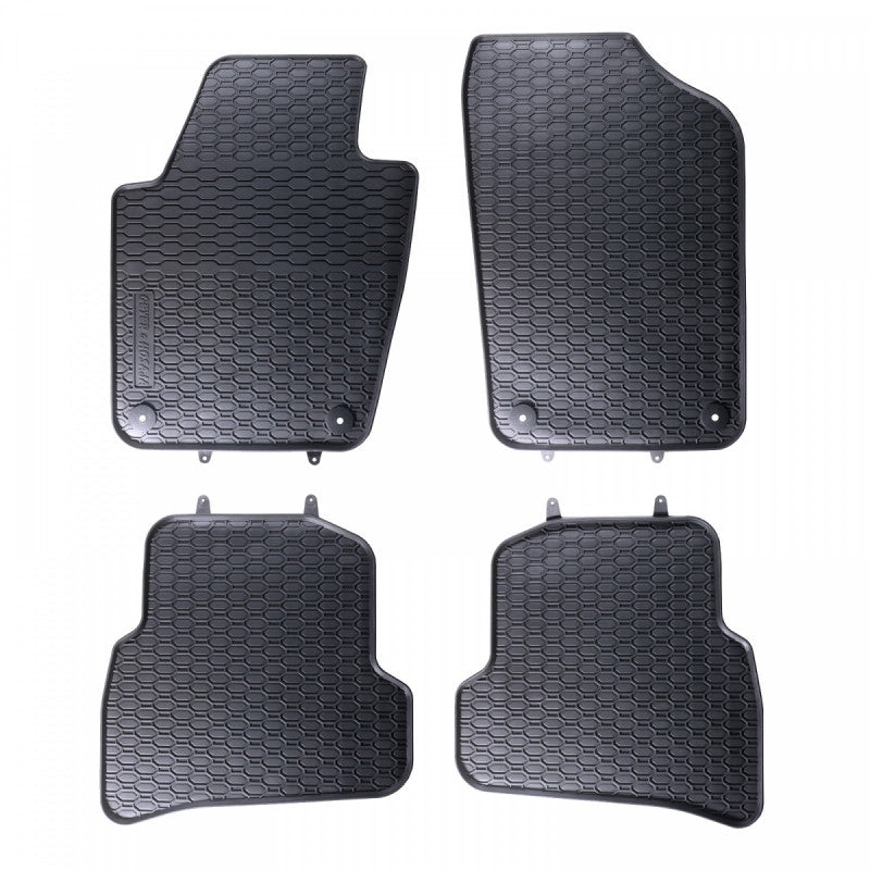 Rubber mats Volkswagen Polo V 2009-2017 set 842/4C black