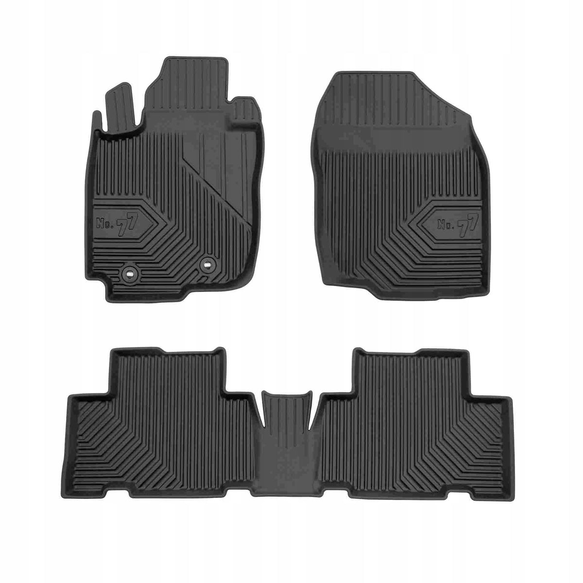 Rubber mats toyota rav4 iii 05-12 (4 pcs) - FROGUM 77409163