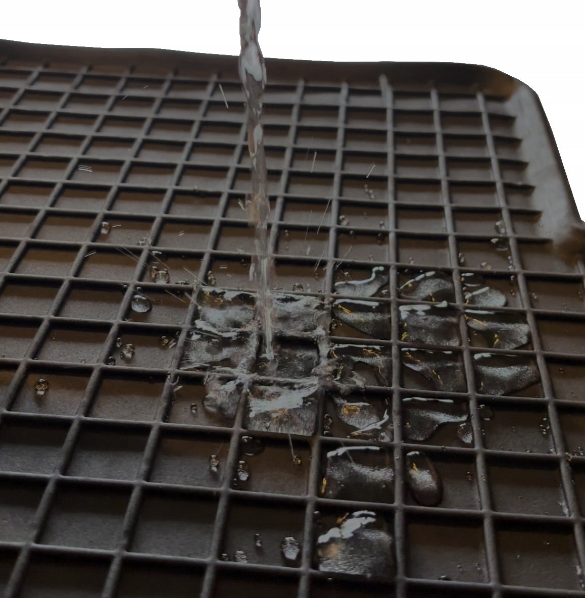 Rubber trough mats for FIAT PANDA II (2003 - 2012) UNSCENTED Manufacturer's catalog number KORYTKOWE DO PANDA II
