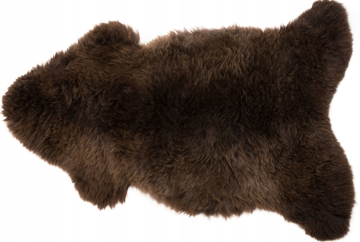 Rug Sheepskin Natural Brown 100% Natural Leather
