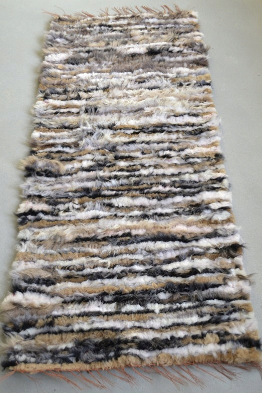 Rug Woven Bedspread Sheepskin Natural Manufacturer code 1