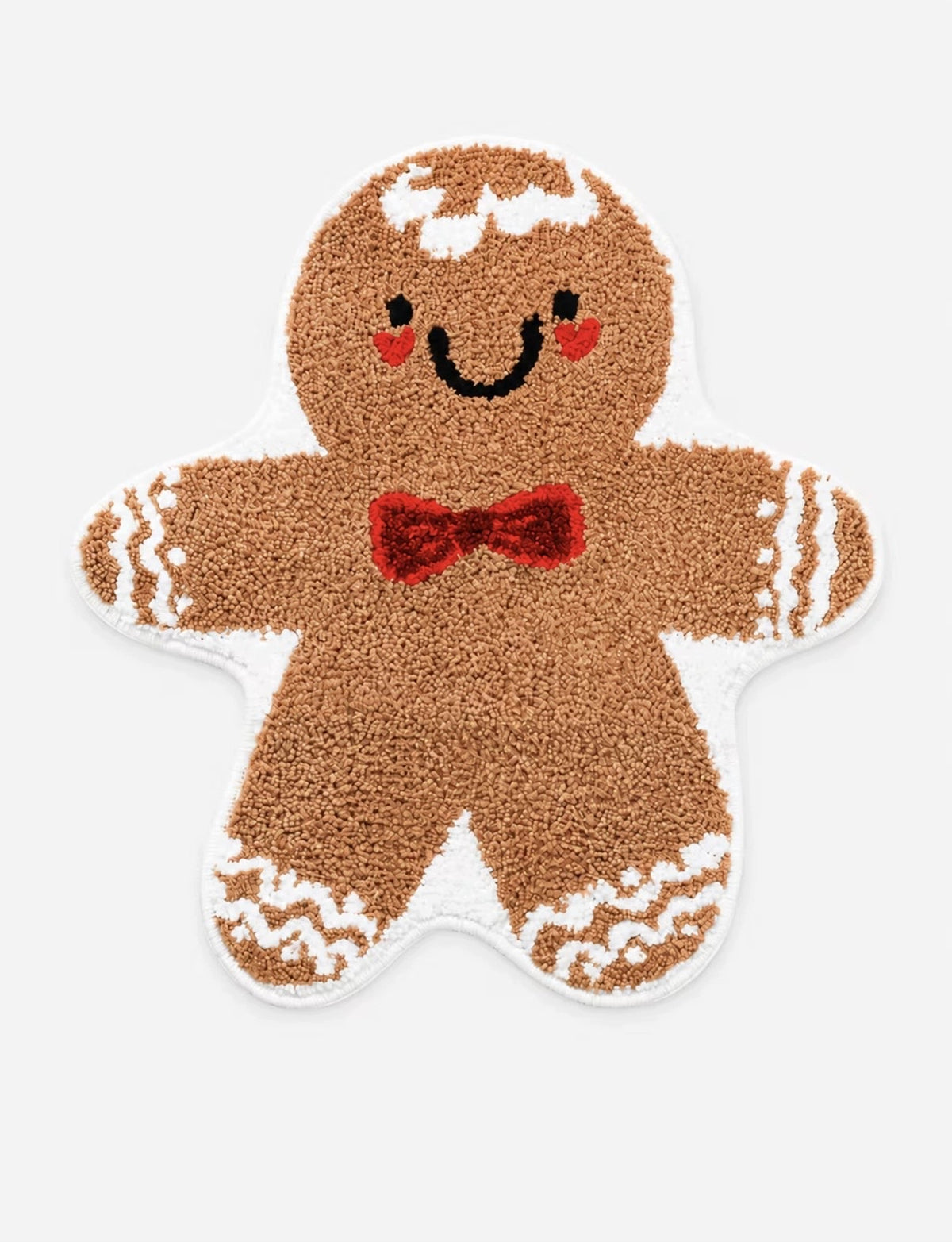 Rug bathroom mat Christmas cookie gingerbread 60x55cm