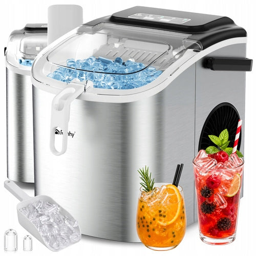 Ruhhy Ice Maker 1.2L Efficient Ice Cube Making Machine 12kg