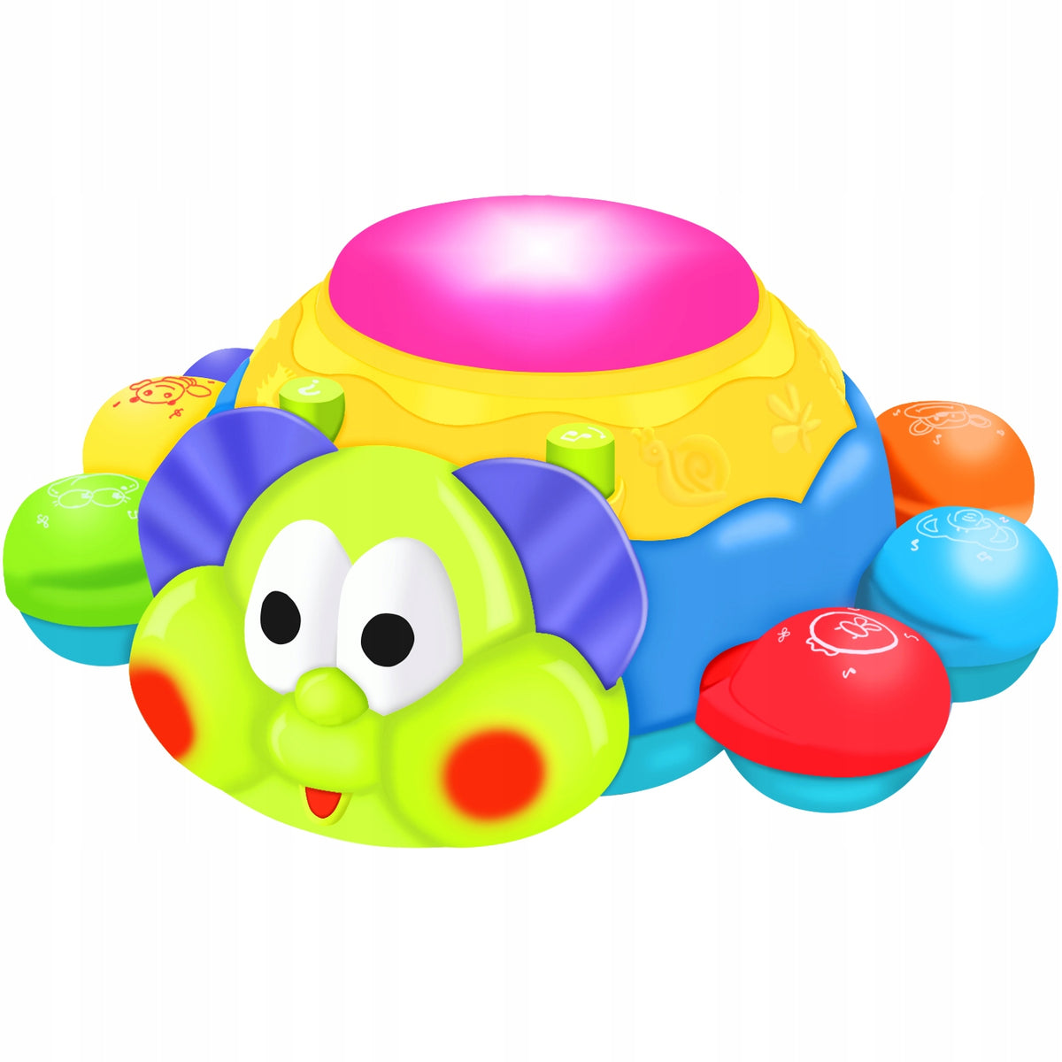 Runaway ladybug learning to crawl Woopie Brand Woopie