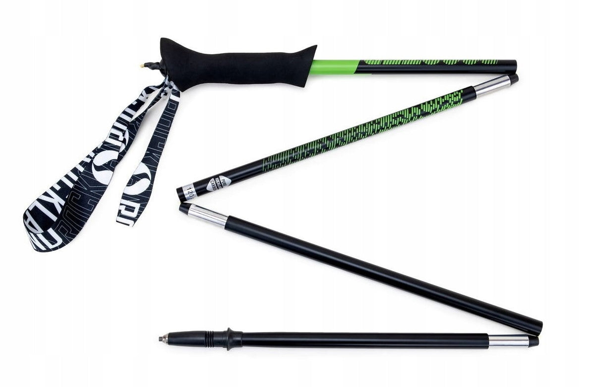 Running poles BOOSTER Carbon 115 cm Rockland Color black