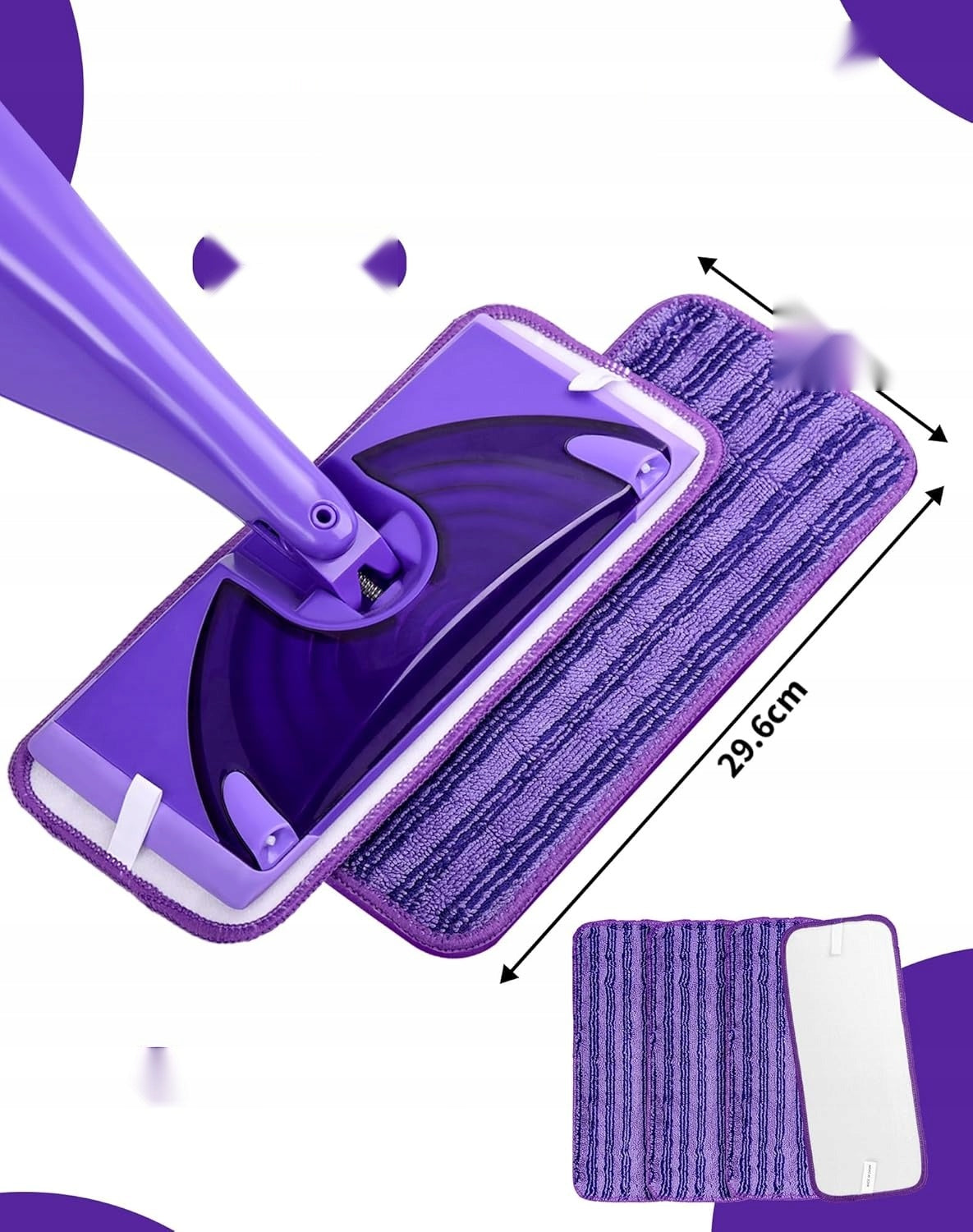 Ś FLOOR REPLACEMENT MOP FLOOR CLEANING WIPING CLEANING HOUSE Brand no brand