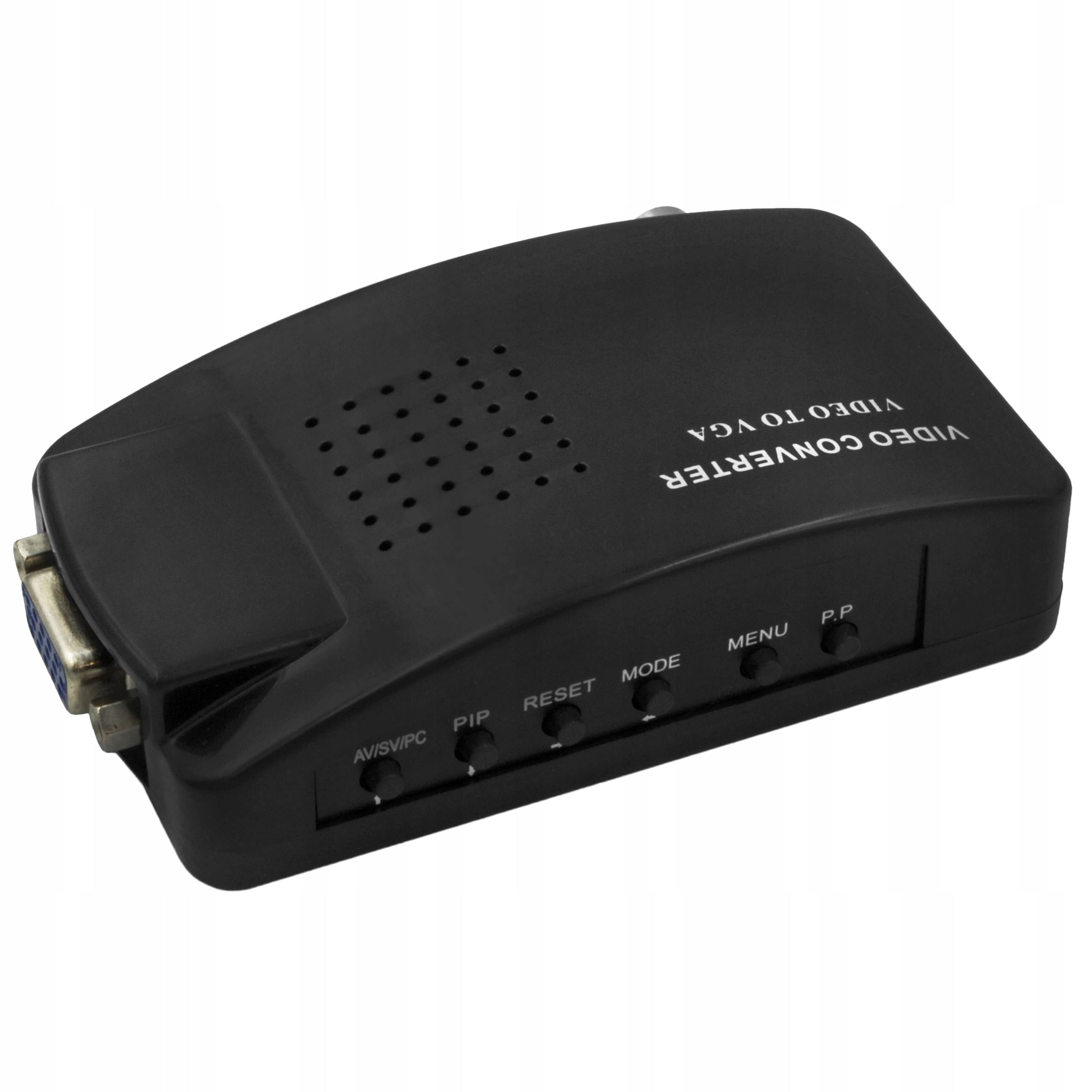 S-VIDEO BNC AV VGA TO VGA VIDEO SIGNAL CONVERTER + FREEBIE WIREWAY CABLES EAN (GTIN) 5904183499321