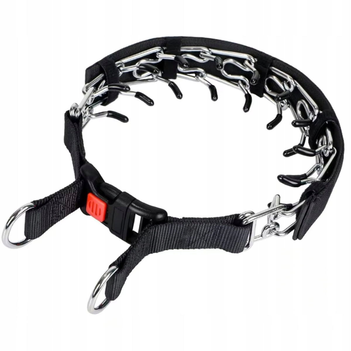 SAFE METAL STEEL EARRING COLLAR FOR DOG SIZE - XL Packaging status original