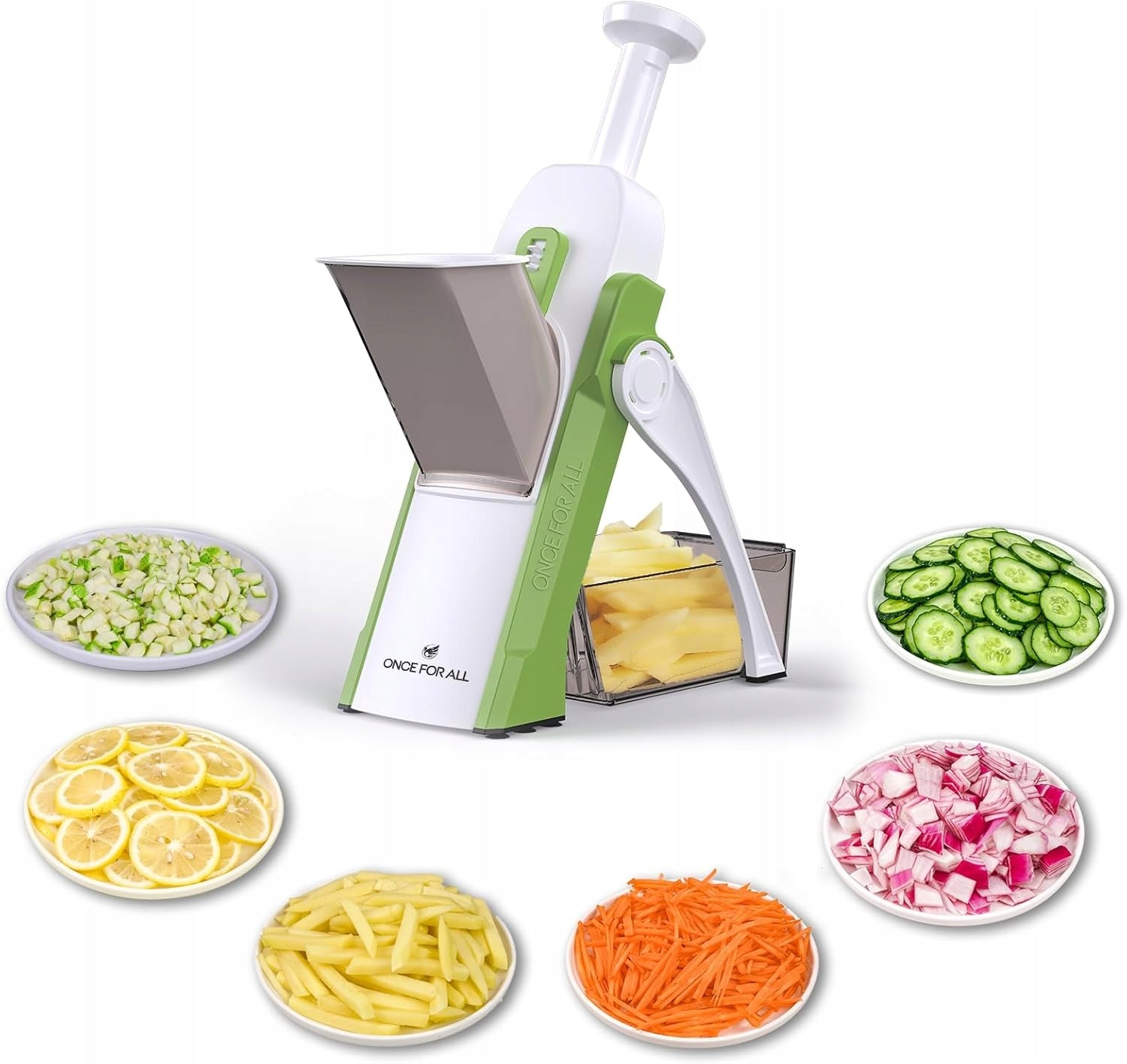 SAFE VEGETABLE SLICER ADJUSTABLE ONCE FOR ALL JS001