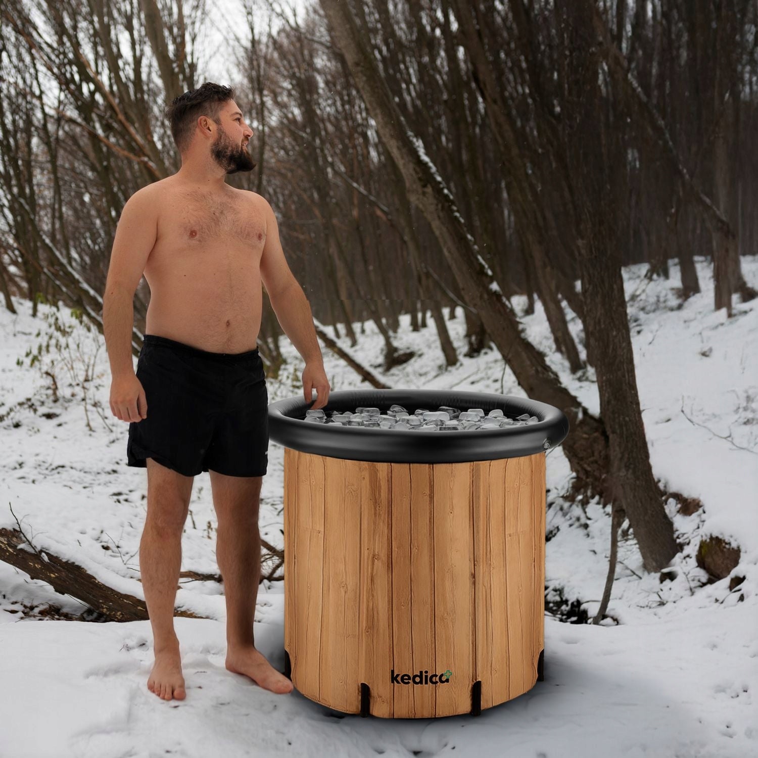 SAILING TUB PORTABLE ICE BATH KEDICA 80CM FOLDING TUB Height 76.5 cm