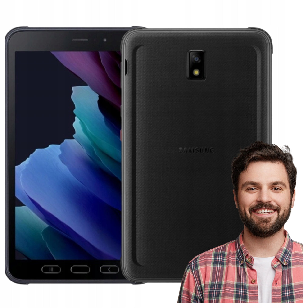SAMSUNG GALAXY TAB ACTIVE 3 | 8.0" (T575) 4/64GB | 4G LTE + STYLUS + CASE
