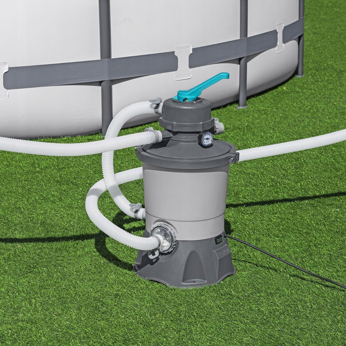 SAND PUMP BESTWAY 58515 FILTERING FOR POOLS 3596L/h + FITTINGS, HOSES Customs tariff code 84212100