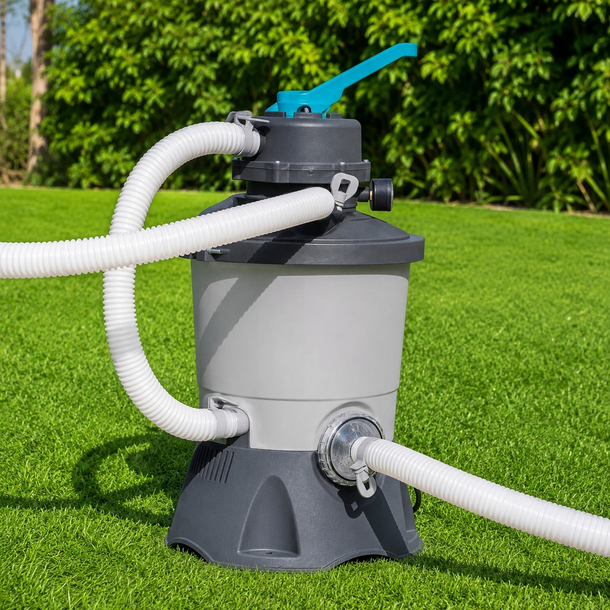 SAND PUMP BESTWAY 58515 FILTERING FOR SWIMMING POOLS 3596L/h + HOSE FITTINGS Manufacturer code 322hw0211