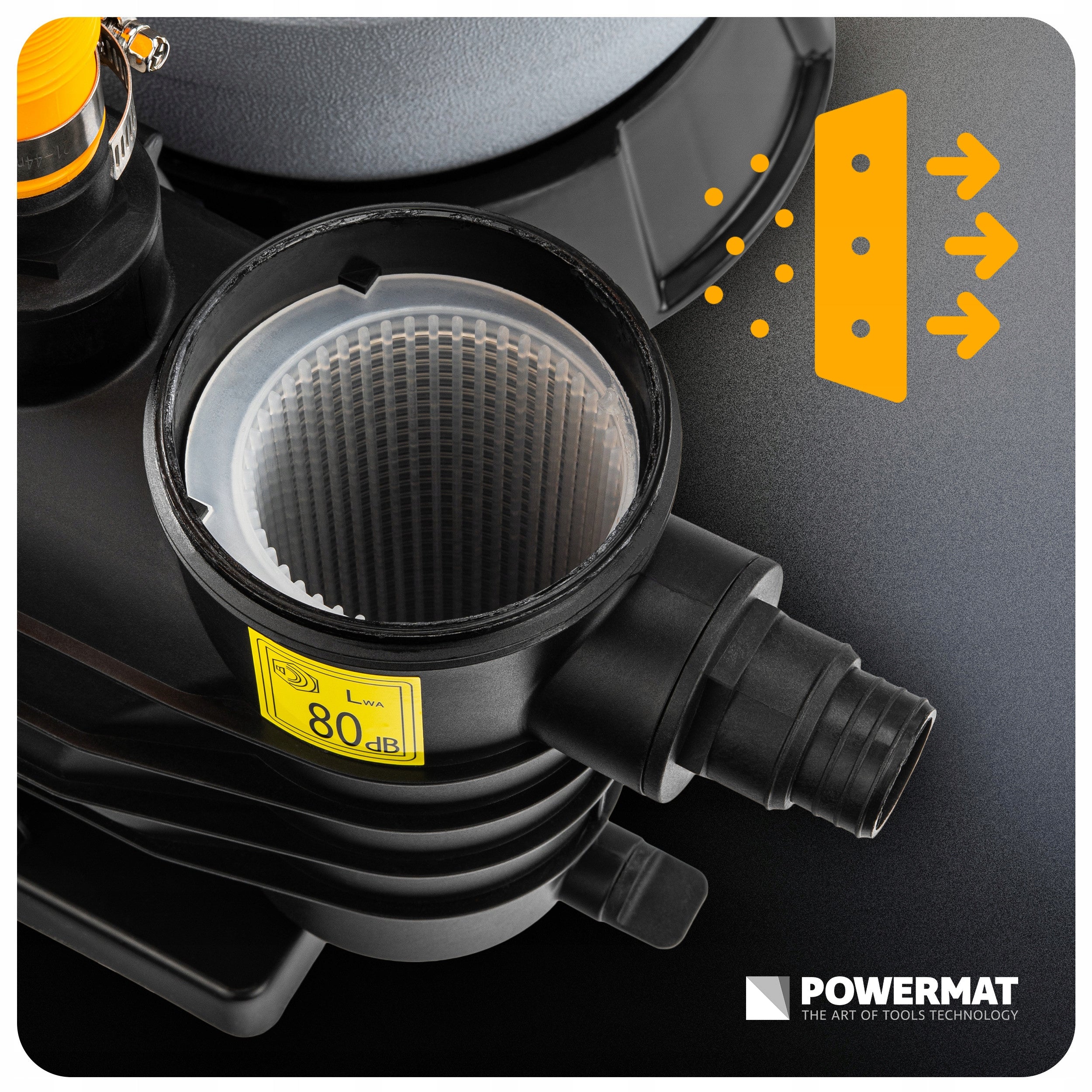 SAND PUMP FOR SWIMMING POOL FILTERING POOL 13200 l/h FILTER Brand Powermat