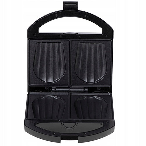 SANDWICH TOASTER ELECTRIC 1000W BLACK NON-STICK COATING Manufacturer code ad_3069