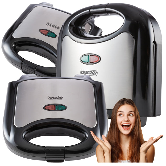 SANDWICH TOASTER ELECTRIC NON-STICK COATING 850W Power rating 850 W