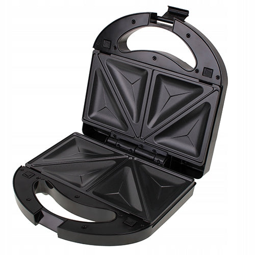 SANDWICH TOASTER GRILL WAFFLE IRON 1000W ELECTRIC TOASTER TOAST 3IN1 Dominant color black