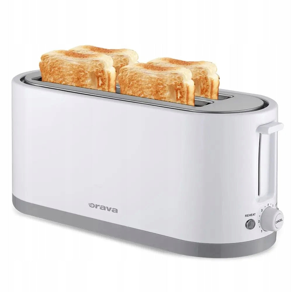 SANDWICH TOASTER OVEN FOR 4 TOASTS HR-125 ORAVA WHITE 1400W