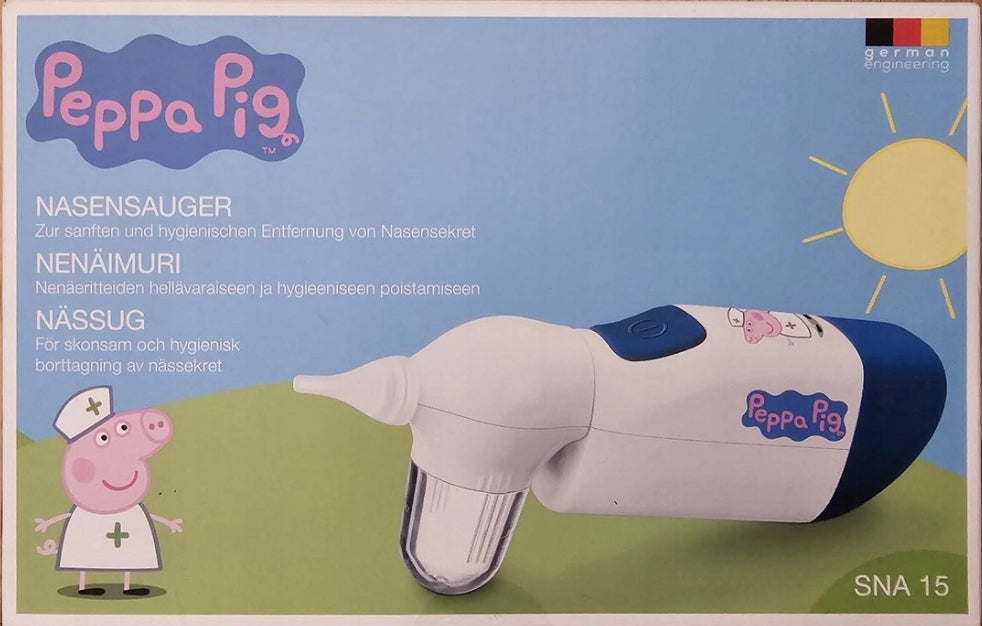 SANITAS SNA 15 Electric Aspirator with 2 Silicone Caps