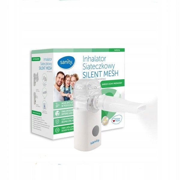 SANITY SILENT MESH INHALER + USB Medical device type accessories for a medical device or a product without an intended medical purpose
