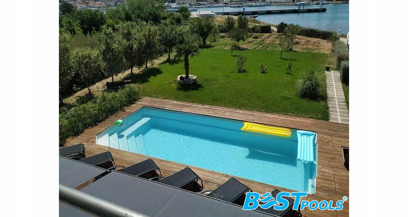 SANTORINI SWIMMING POOL 7.0x3.0x1.55 MANUFACTURER BESTPOOLS