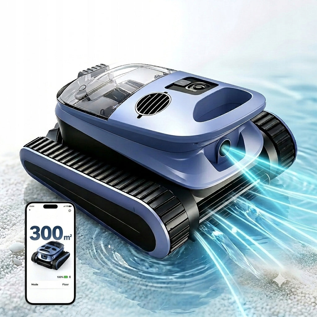 SAT40 pool robot 22.2V 10400mAh 4h APP Bluetooth 300m²