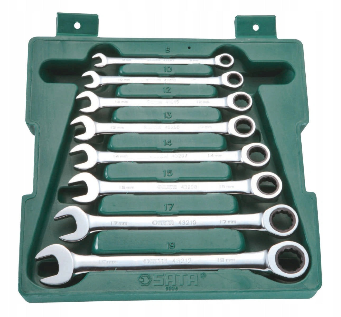 SATA Ratcheting wrench set CRV gift ST08008SJ Key type combination