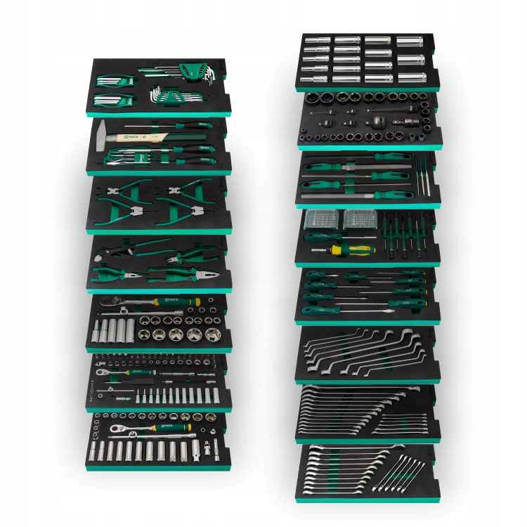 SATA TOOL TROLLEY SERVICE CABINET WITH EQUIPMENT 360 TOOLS Brand SATA