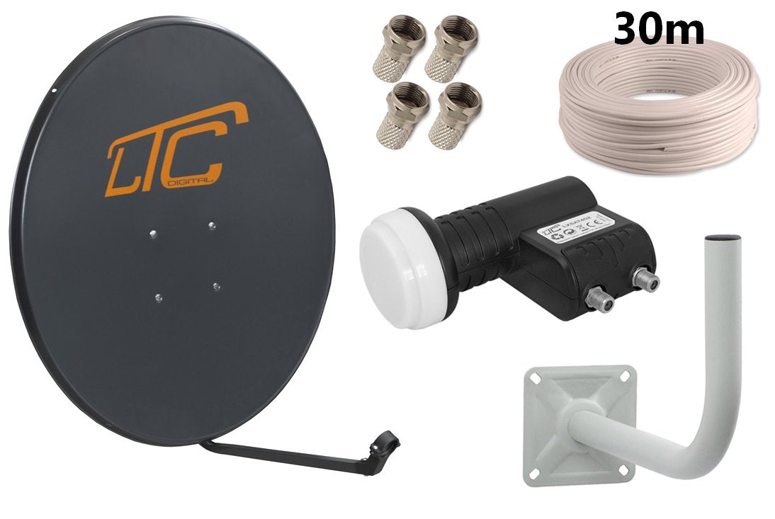 SATELLITE ANTENNA CANOPY SAT LTC 110 TWIN FREEBIES