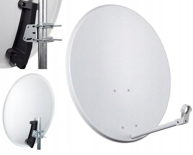 SATELLITE ANTENNA CANOPY WHITE FULL HD 4K, ASC-800M-J Bright 80 cm CORAB