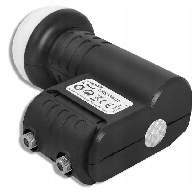 SATELLITE CONVERTER 4K DOUBLE TWIN 2 SOCKETS PLUG FREEBIE Packaging status original