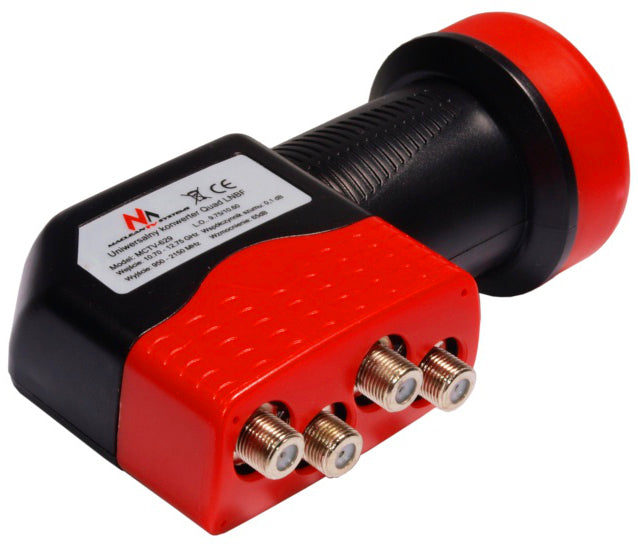 SATELLITE CONVERTER FOR 4 QUAD SAT FULL HD 4K 8K DIGITAL POLSAT CANAL+ Packaging status original
