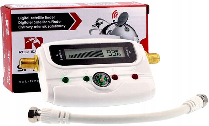 SATELLITE METER LCD SAT-FINDER SF-300 DVB-S/S2 FOR SETTING SAT ANTENNAS