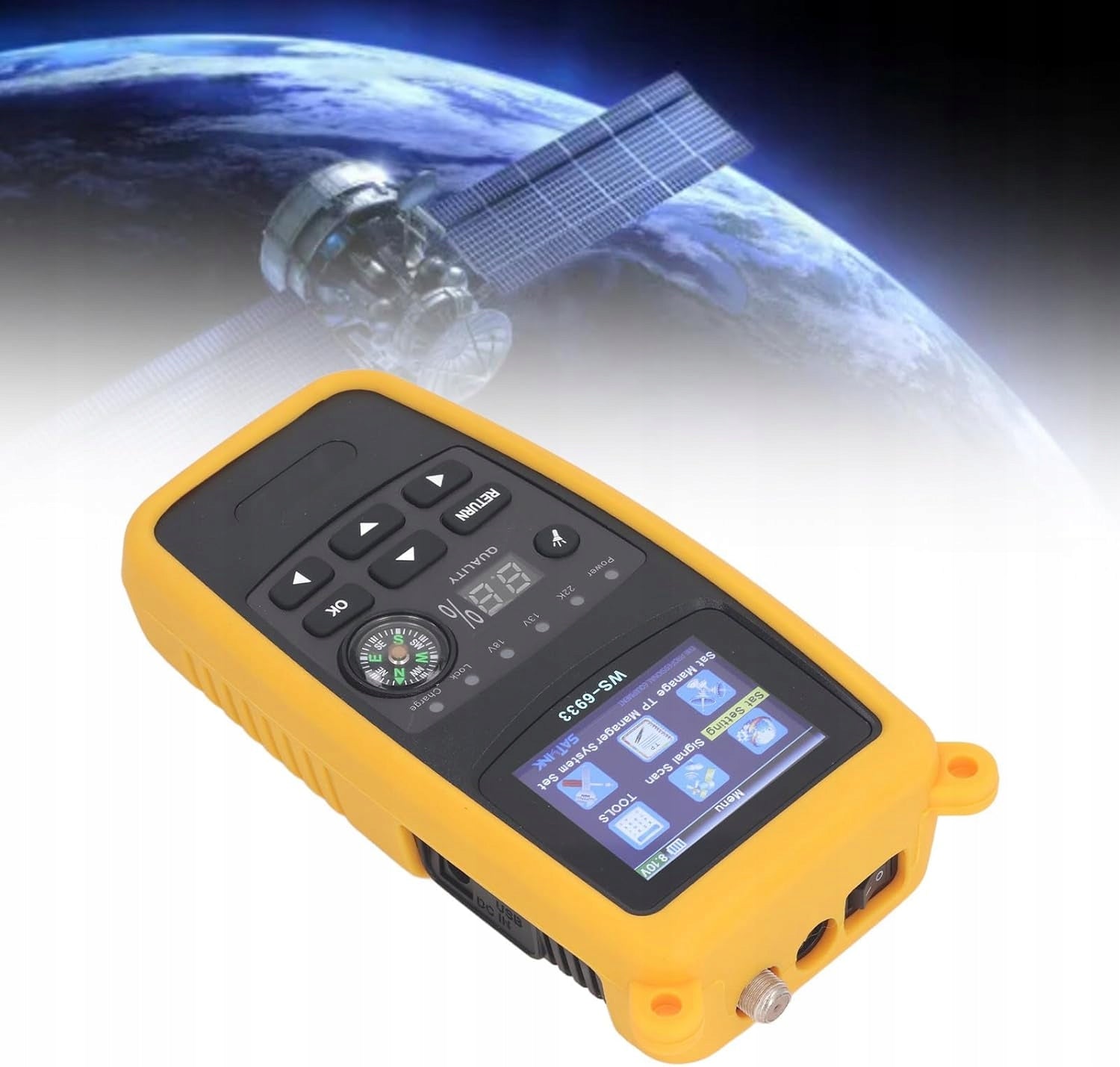SATELLITE SIGNAL METER SATLINK WS-6933 DVB-S/2 FOR ANTENNA SETTING Manufacturer code 5902188045420