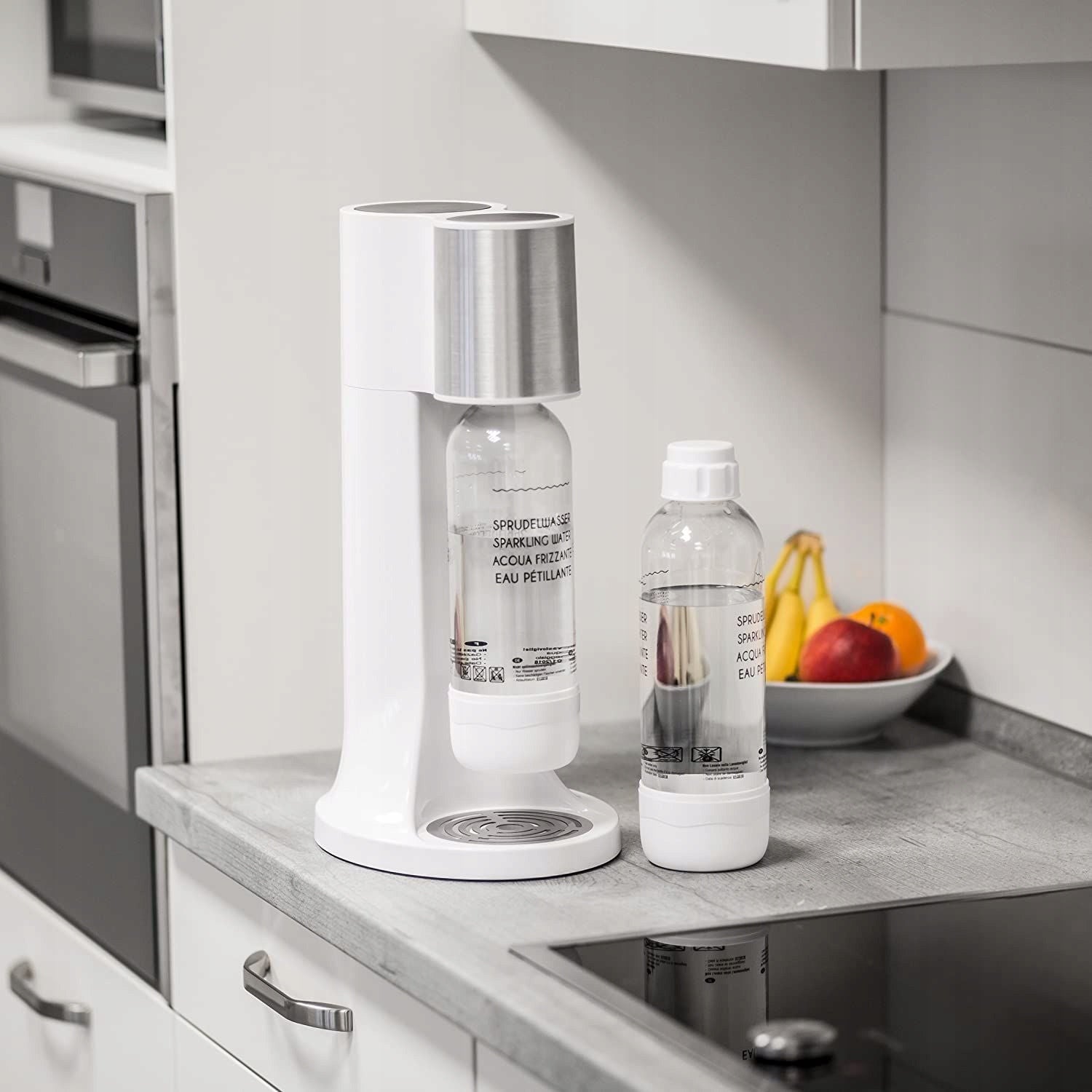 SATURATOR Siphon for Water Gasification Levivo Soda White + 2xBOTTLE Manufacturer code 3314000002501