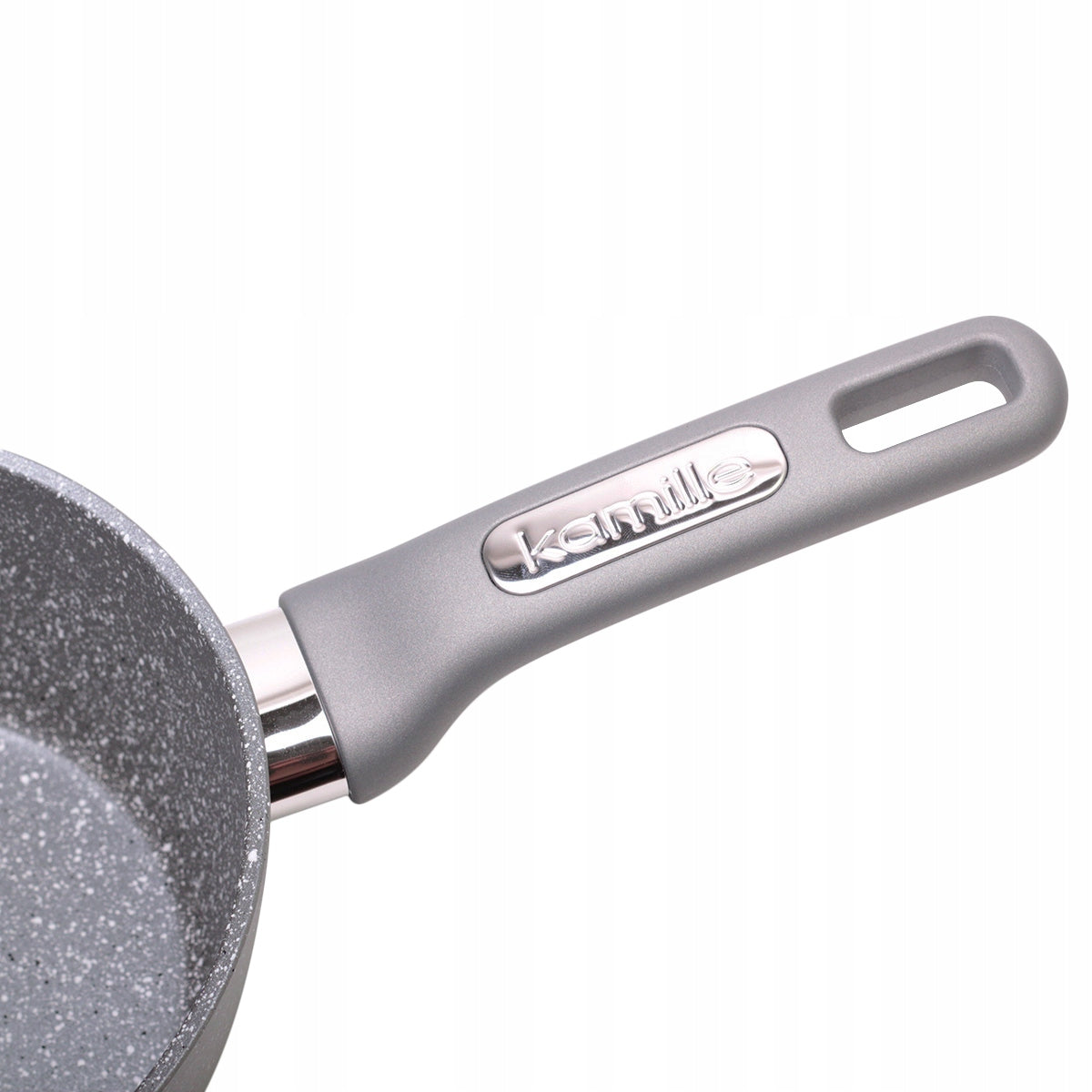 SAUCEPAN 1.2L POT WITH GRANITE COATING SAUCEPAN INDUCTION GAS KAMILLE Manufacturer code KM4282