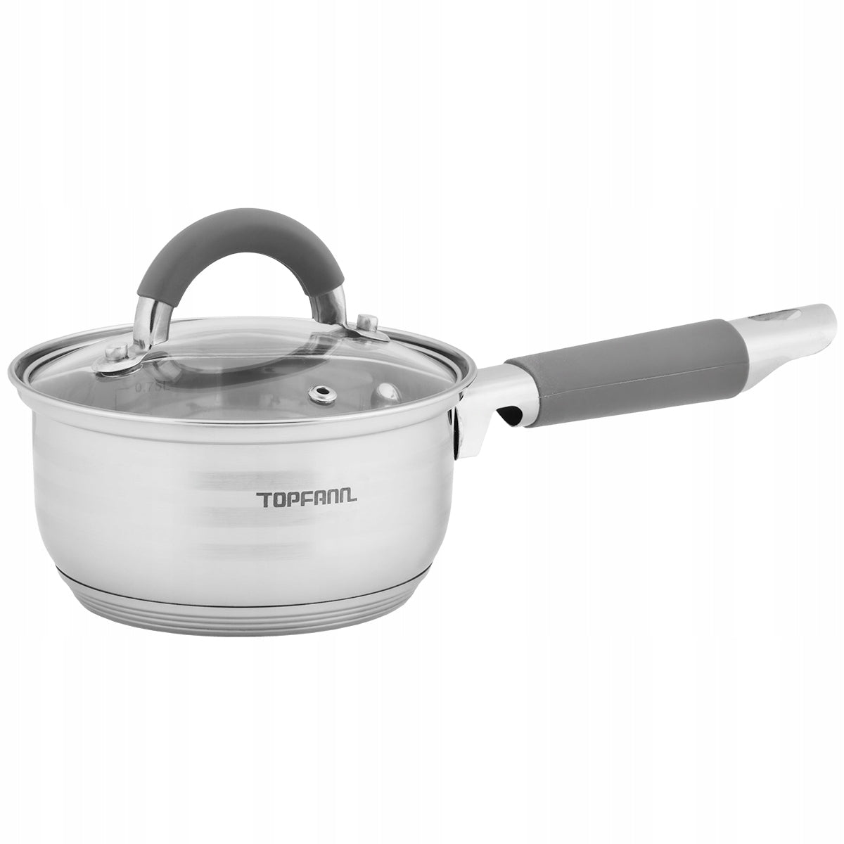 SAUCEPAN INDUCTION WITH LID FOR MILK STAINLESS STEEL 1,1 L POT 14 CM GAS Manufacturer code 9982