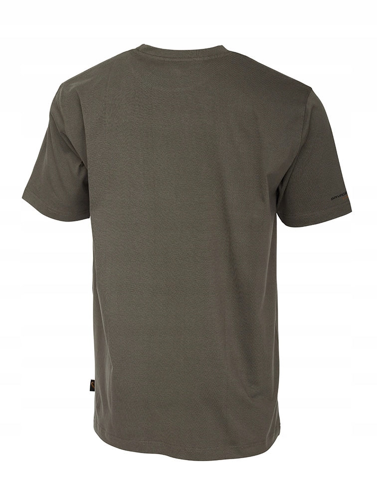 SAVAGE GEAR SG4 Logo T-Shirt Size XL Loden Green Brand Savage Gear