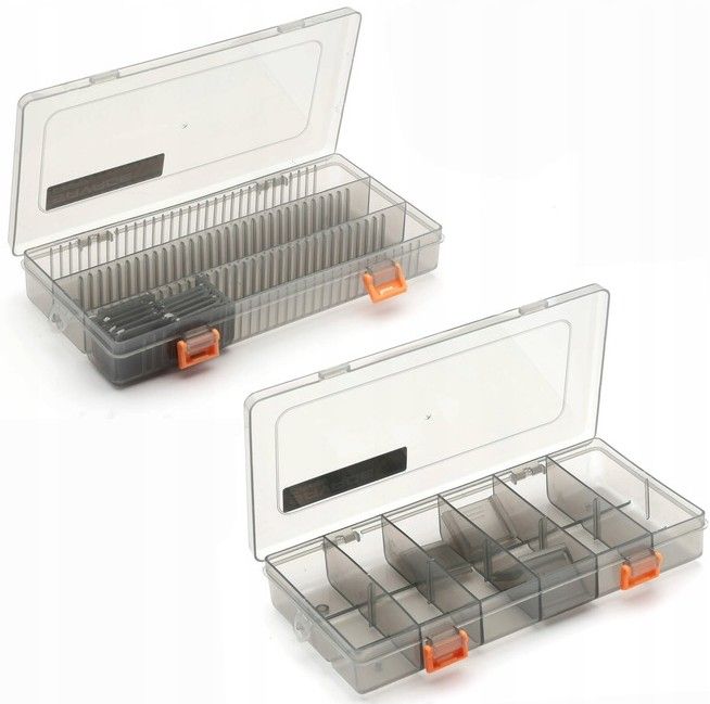 SAVAGE GEAR SMOKE KIT 2pcs 23x11x3 Model Flat Lure Box