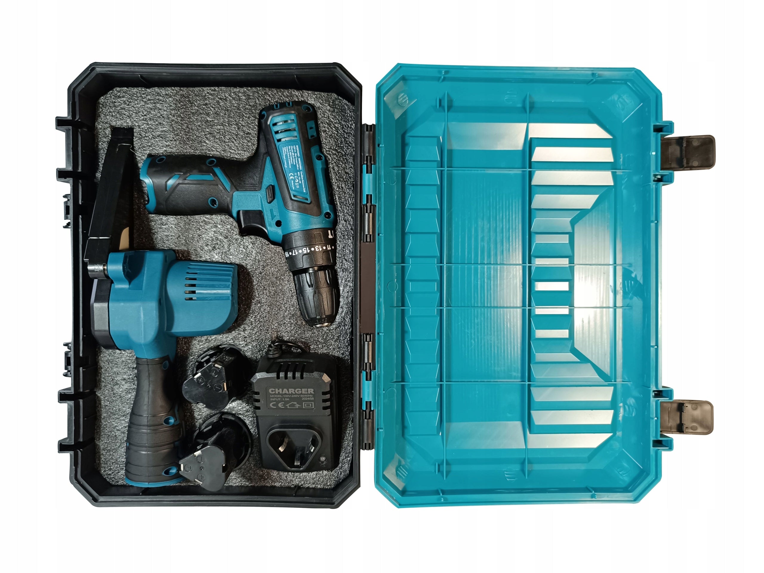 SAW DRILL CORDLESS DRIVER 2 AKU CHAIN OIL FREEBIE PROMO-30% Manufacturer code F136 12V