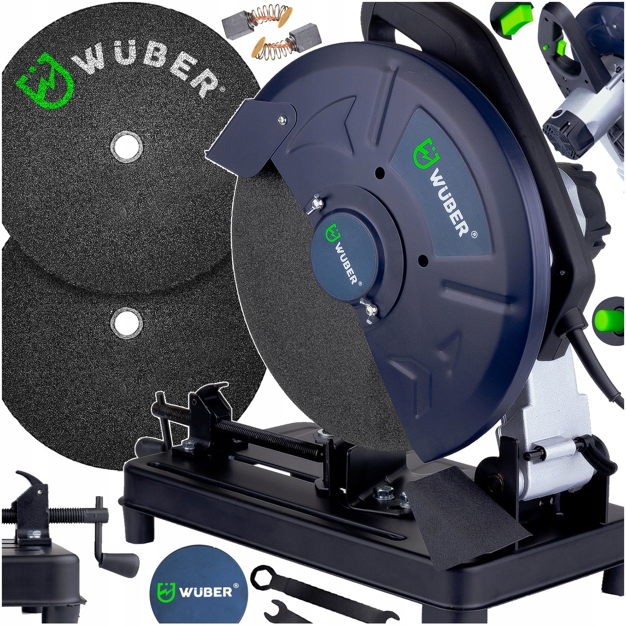SAW MITER CUTTER FOR METAL 2950W 2xDISC