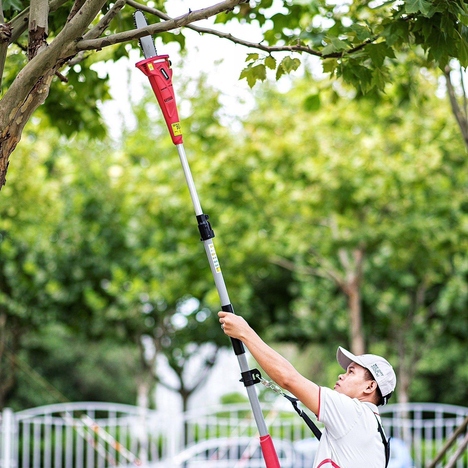 SAW TELESCOPIC CORDLESS ON BOOM FOR BRANCHES Product weight with unit packaging 3 kg
