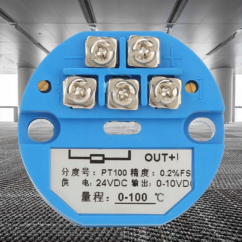 SBWZ PT100 TEMPERATURE TRANSDUCER DC24V + 1m SENSOR