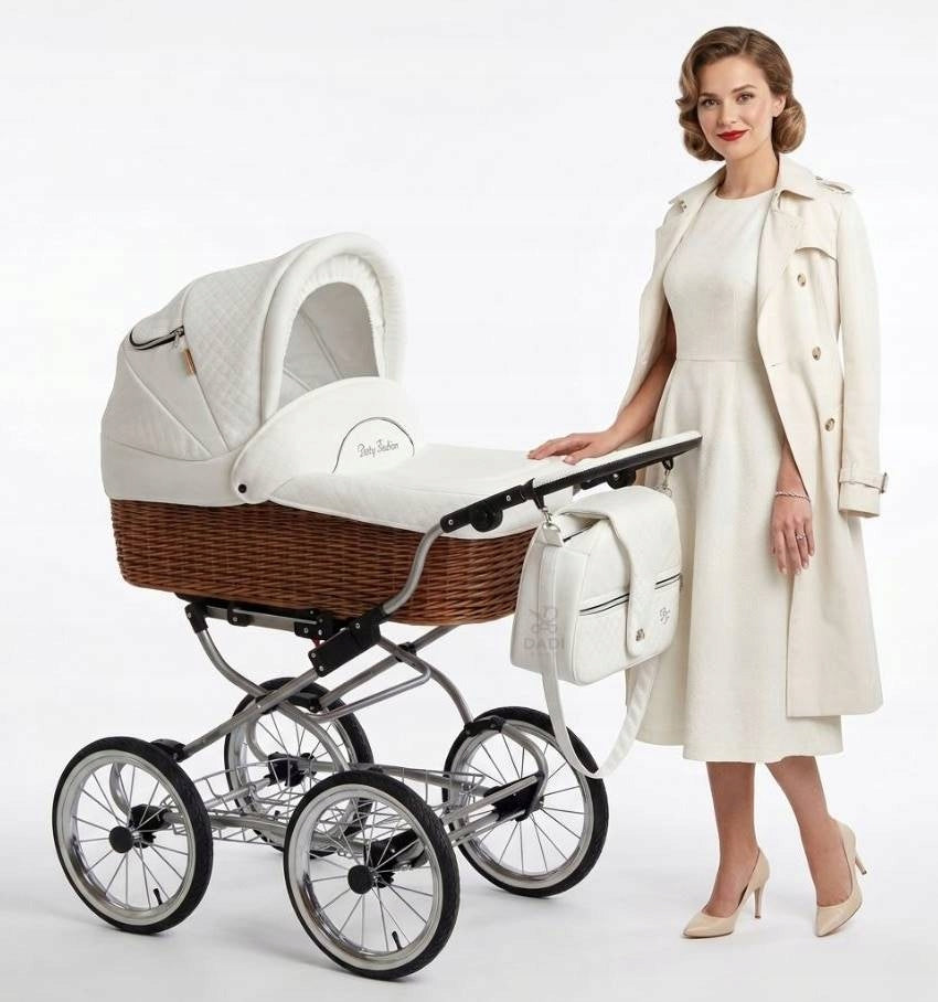 SCARLETT Baby Stroller 3in1 Unique Retro Style | Baby Fashion NW-1