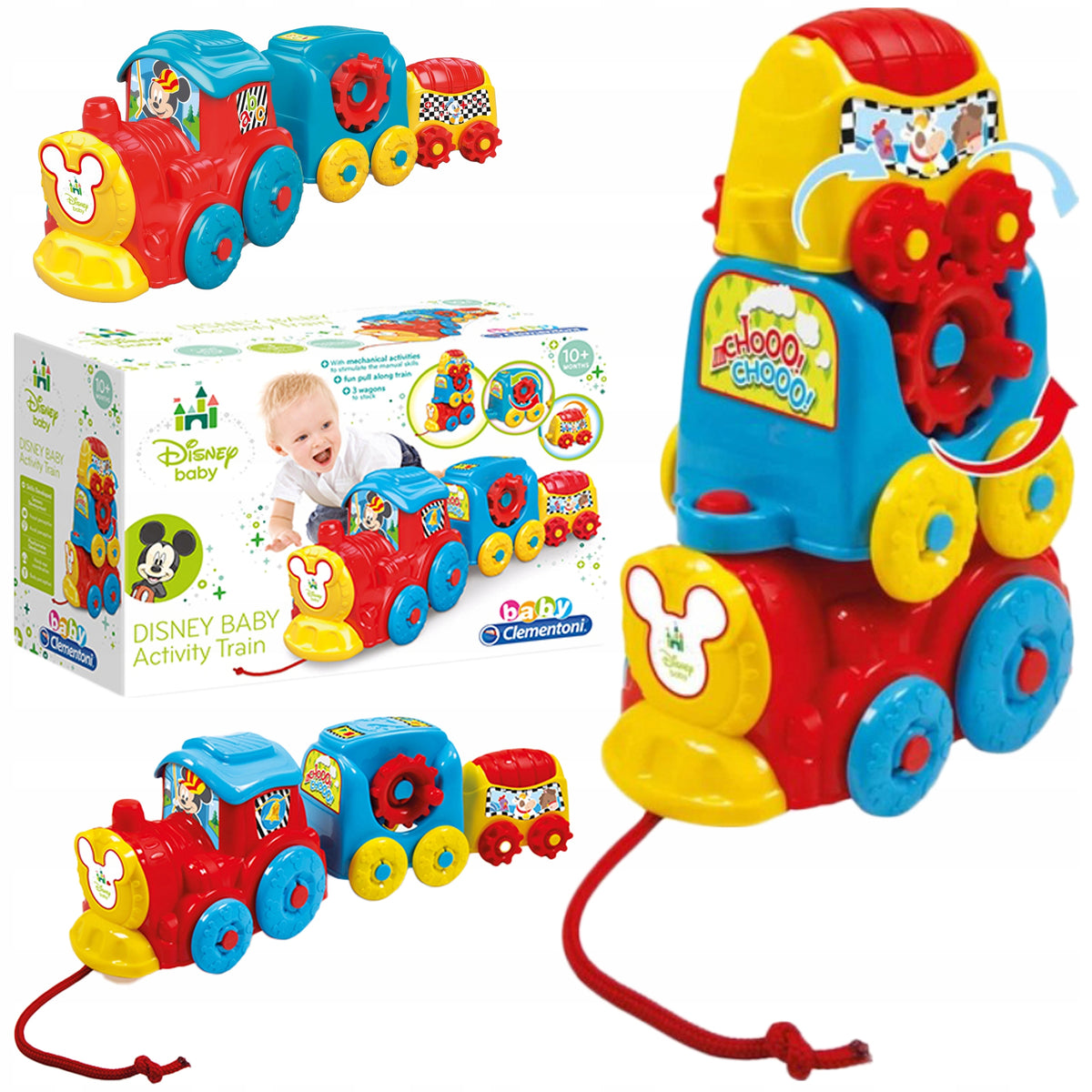 SCIENCE Toys Kids 1 Year Train Baby Disney EDUCATIONAL TOY Manufacturer code zabawka dla malucha pociąg zabawkowy pojazd