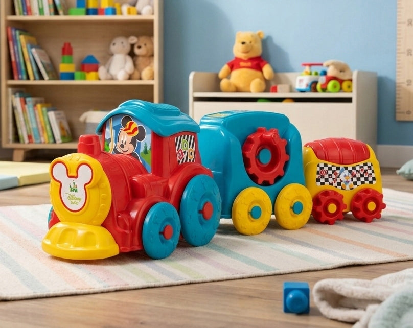 SCIENCE Toys Kids 1 Year Train Baby Disney EDUCATIONAL TOY Packaging status original