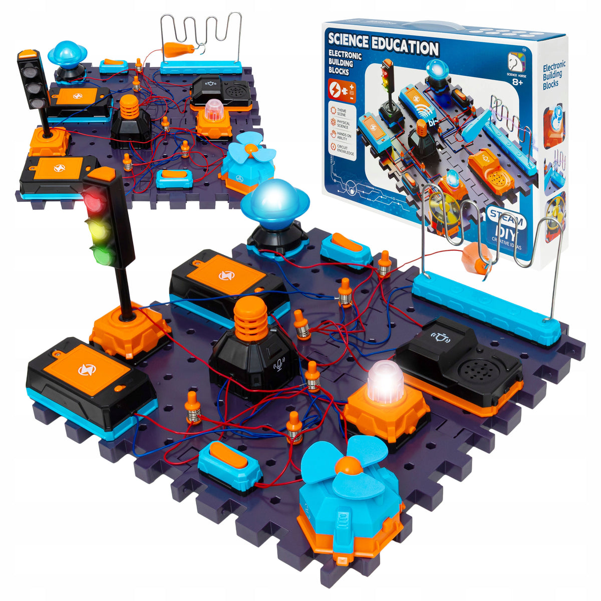 SCIENTIST ELECTRONICS LABORATORY FOR CHILDREN EDUCATIONAL KIT FOR CHILDREN