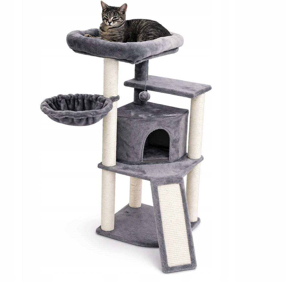 SCRATCHER for cat bed COTTAGE booth tree POSTS |106cm (F032)